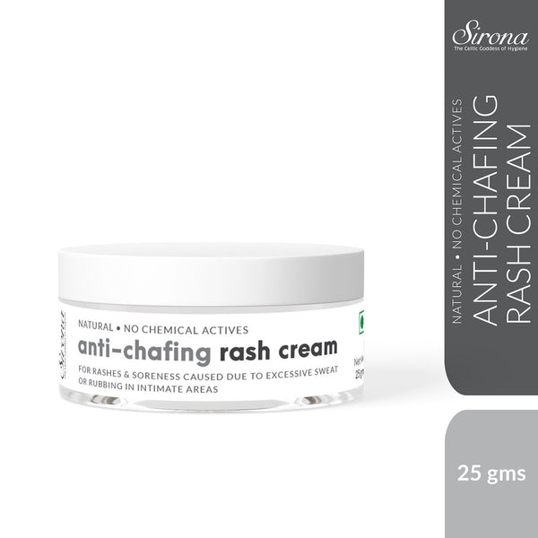 Sirona Natural Anti-Chafing Rash Cream with 5 Herbs - 25g