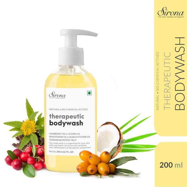 Sirona Natural Anti-Fungal Therapeutic Body Wash With 5 Herbs  - 200ml