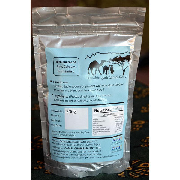 Natural Camel Milk Powder, 200g