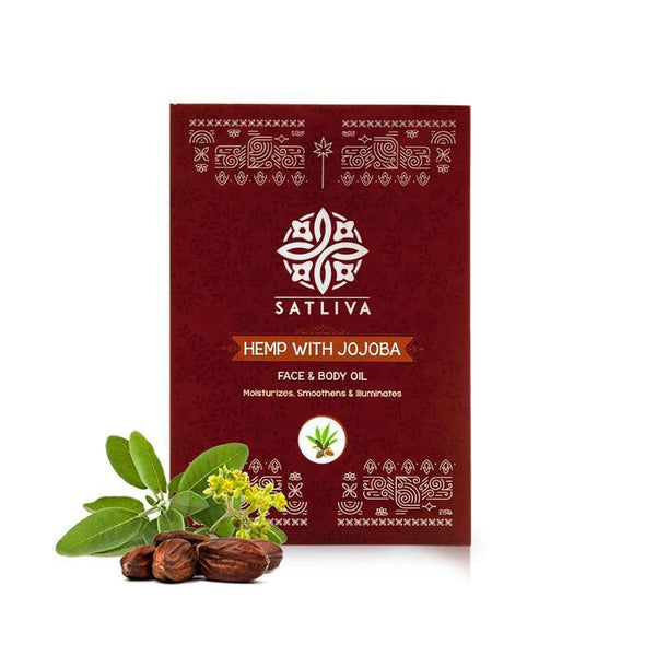 Natural Hemp with Jojoba Body & Face Oil