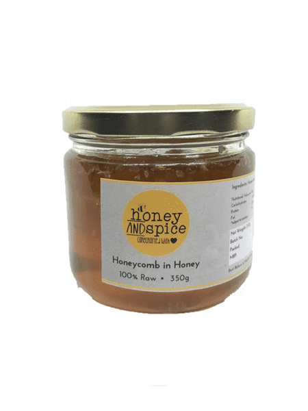 Honey and Spice Honeycomb in Honey (500gms)