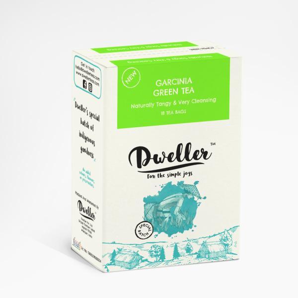 Natural Manipuri Garcinia Green Tea (18 Tea Bags)