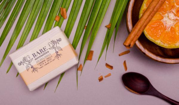 Natural Orange Cinnamon Spa Bar: Cinnamon Trails With A Twist, 75g