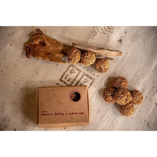Natural Palm Jaggery  and Sesame Groundnut  Balls, 460g - Combo Pack