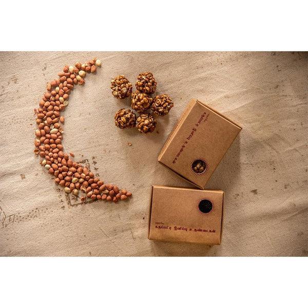 Natural Palm Jaggery  and Sesame Groundnut  Balls, 460g - Combo Pack
