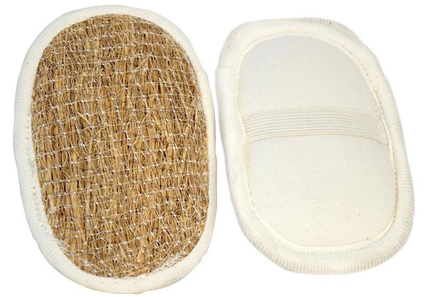 Natural Vetiver Bath Scrubber Sponge Pad (Pack of 2)