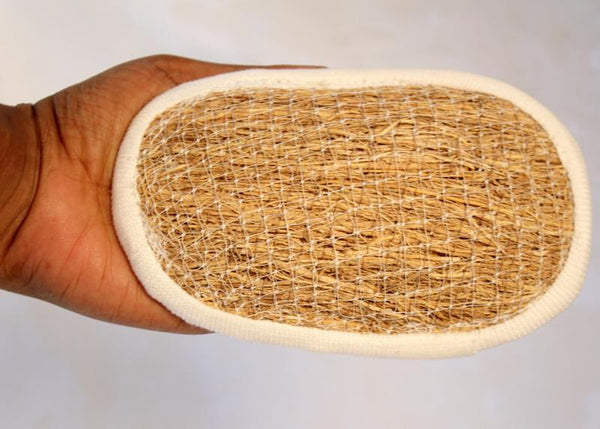 Natural Vetiver Bath Scrubber Sponge Pad (Pack of 2)
