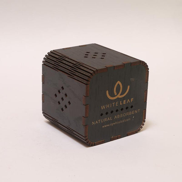 Natural Odour Absorbent for Cars - Made from Activated Carbon (Dice Shaped))- Black