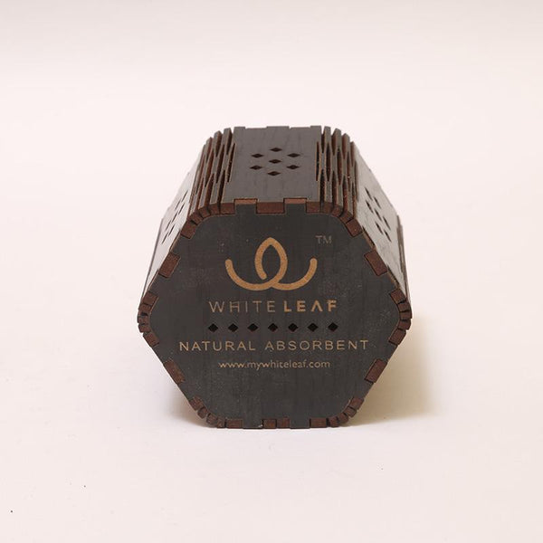 Natural Odour Absorbent for Cars - Made from Activated Carbon (Hexagon Shaped)- Black