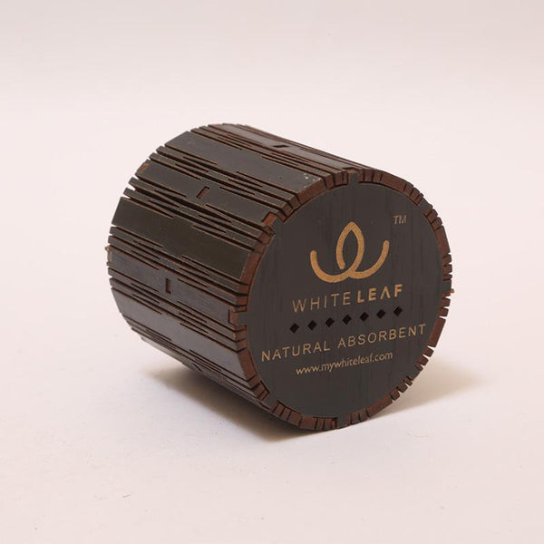 Natural Odour Absorbent for Cars - Made from Activated Carbon (Cylinder Shaped)- Black