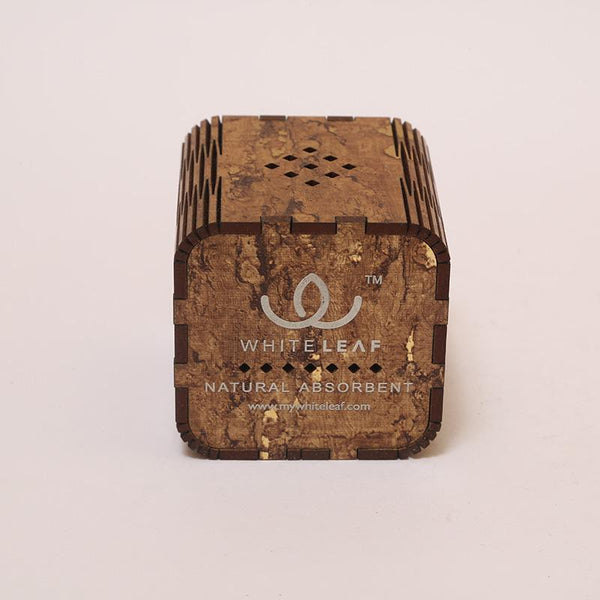 Natural Odour Absorbent for Cars - Made from Activated Carbon (Dice Shaped)- Wooden