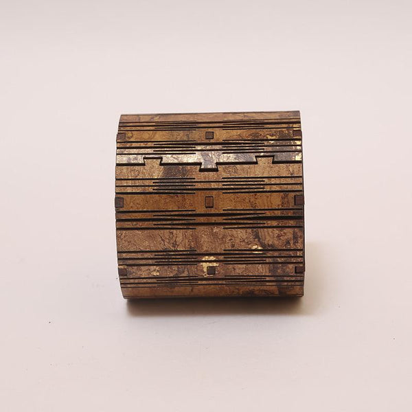 Natural Odour Absorbent for Cars - Made from Activated Carbon (Cylinder Shaped)- Wooden