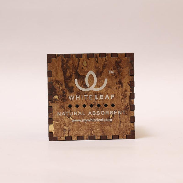 Natural Odour Absorbent for Cars - Made from Activated Carbon (Cube Shaped)- Wooden