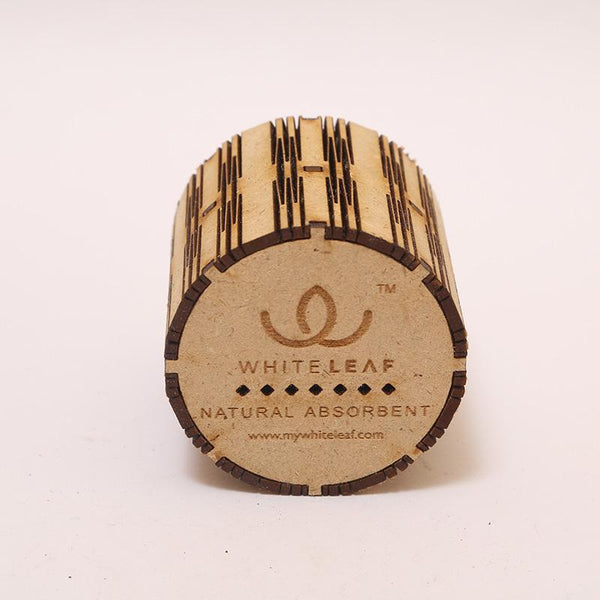 Natural Odour Absorbent for Cars - Made from Activated Carbon (Cylinder Shaped)- Beige