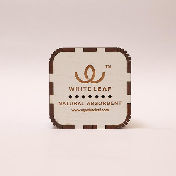 Natural Odour Absorbent for Cars - Made from Activated Carbon (Dice Shaped)- White