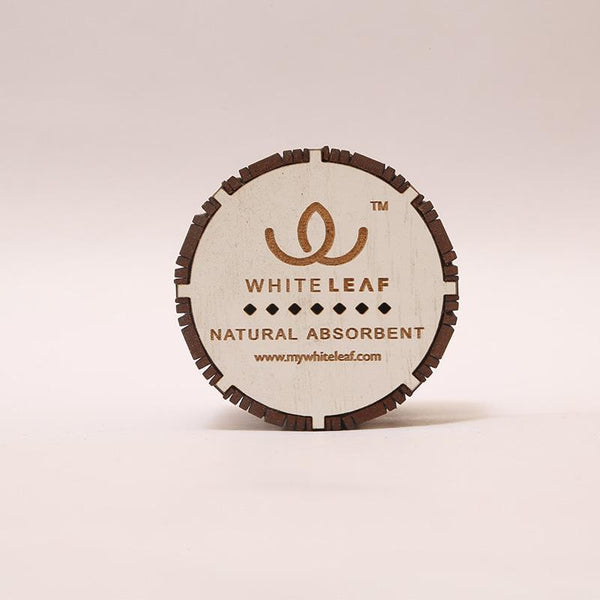 Natural Odour Absorbent for Cars - Made from Activated Carbon (Cylinder Shaped)- White