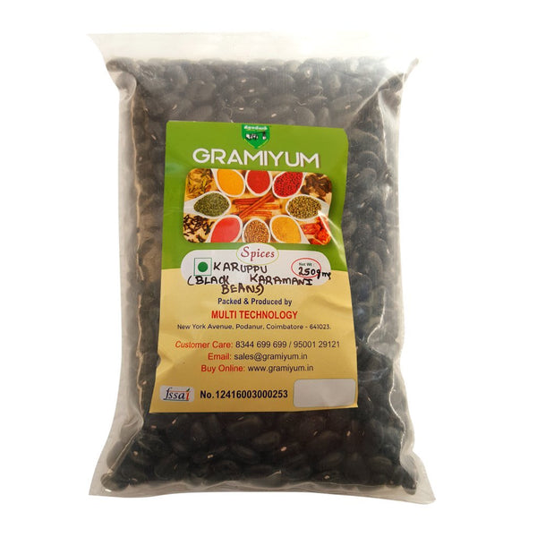 Naturally Grown, Pesticide-Free Black Beans, 500g