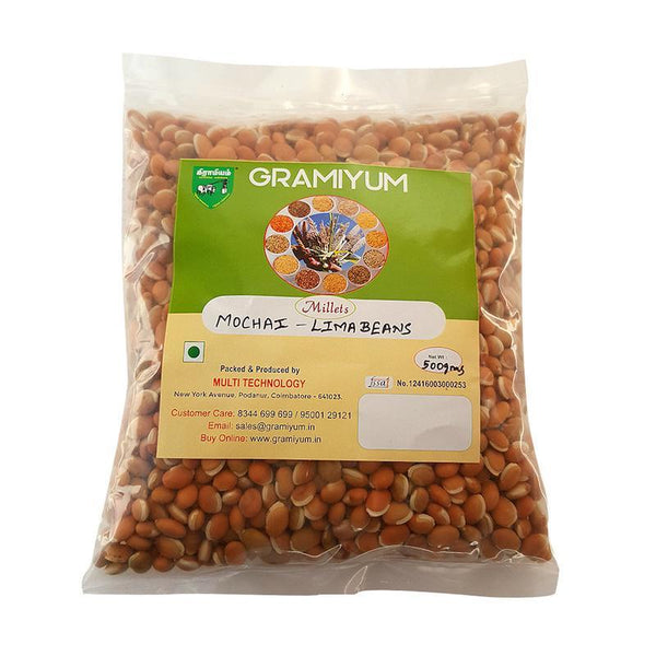 Naturally Grown, Pesticide-Free Lima Beans, 500g