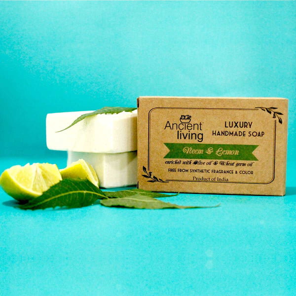 Neem & Lemon Luxury Handmade Soap (100gms)