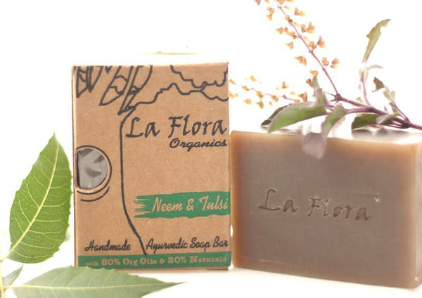 Neem Tulsi Handmade Purifying Soap, 100g