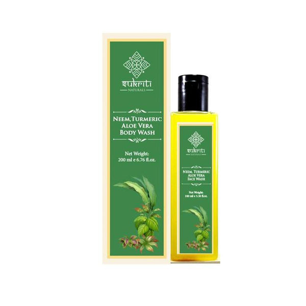 Neem, Turmeric & Aloe Vera Body Wash, 200ml