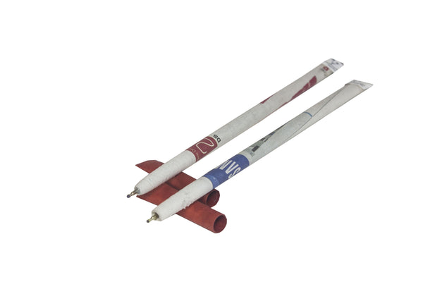 Recycled Newspaper Pens Handmade by Women Artisans (Set of 5)
