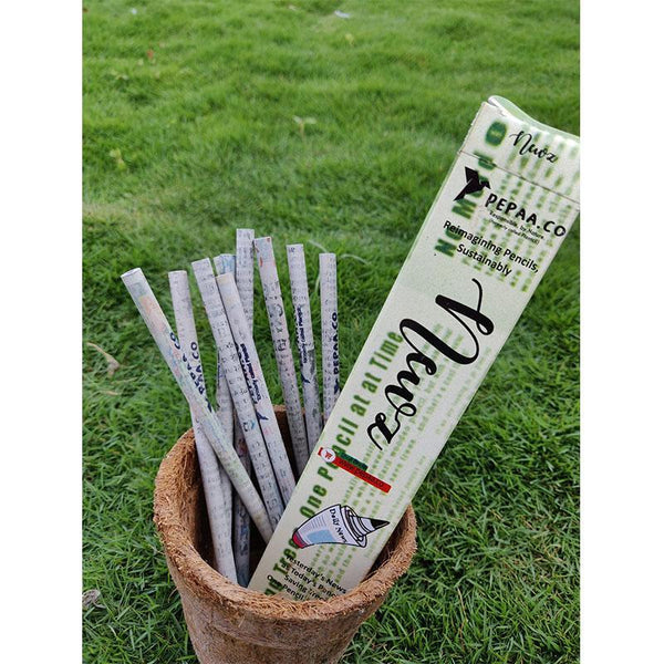 Recycled Newspaper Pencils (Pack of 50)