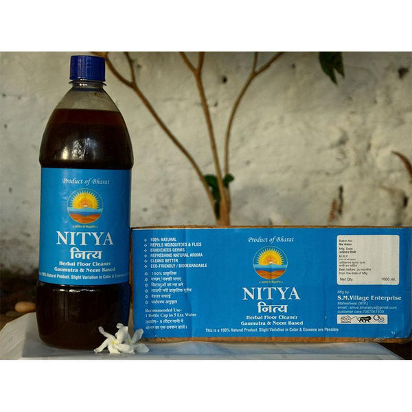 Nitya Herbal Floor Cleaner -  950ml, Pack of 2