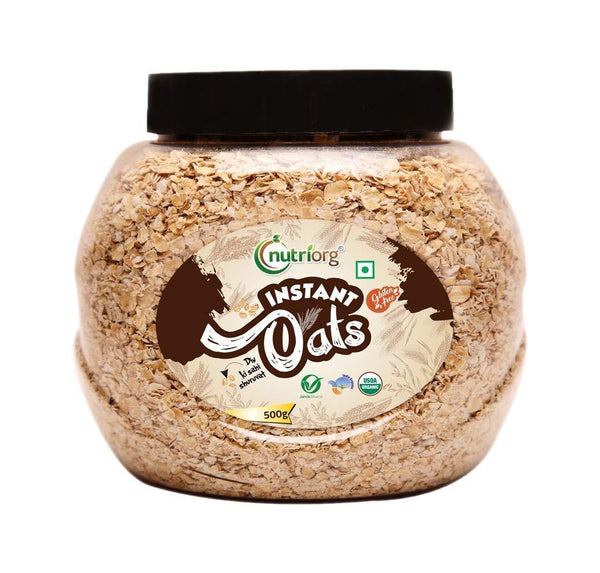 Nutriorg Certified Organic Instant Oats 500gms