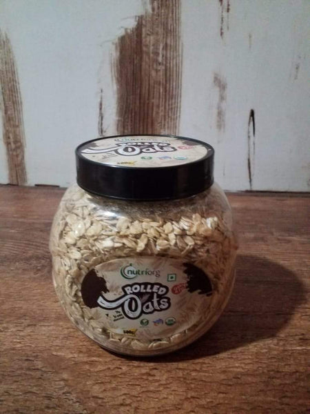 Nutriorg Certified Organic Rolled Oats 500gms