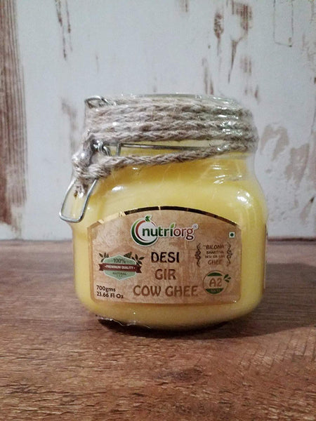 Nutriorg  Desi Gir Cow Ghee 700gm.
