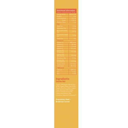 Nutritious Ready-to-Eat Baby Cereal with Wholewheat, Maize, Rice, Banana, Mango and Milk, 200g