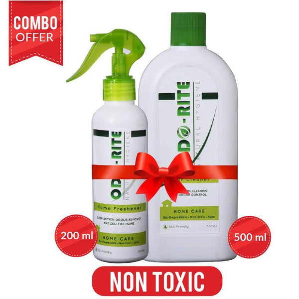 Natural Cleaners Combo Pack -(Natural Floor Cleaner + Natural Home Freshener)