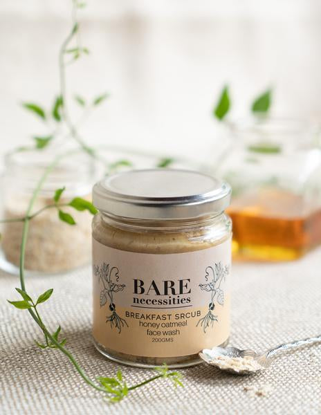 Oatmeal Honey Vanilla Face Scrub, 200g