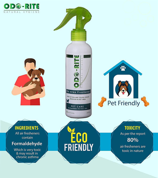 Pet Area Freshener and Odour Remover - 200ml