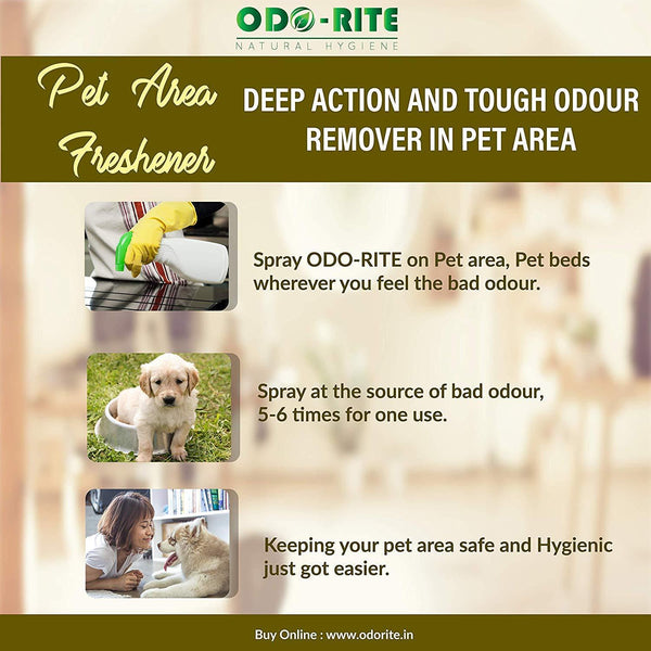 Pet Area Freshener and Odour Remover - 200ml