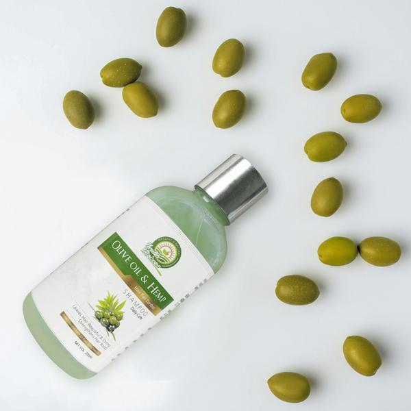 Vegan Olive Oil and Hemp Shampoo, 200ml