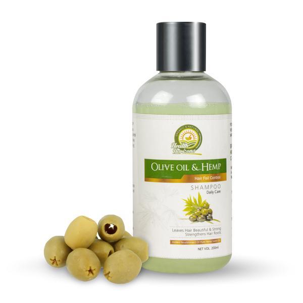 Vegan Olive Oil and Hemp Shampoo, 200ml