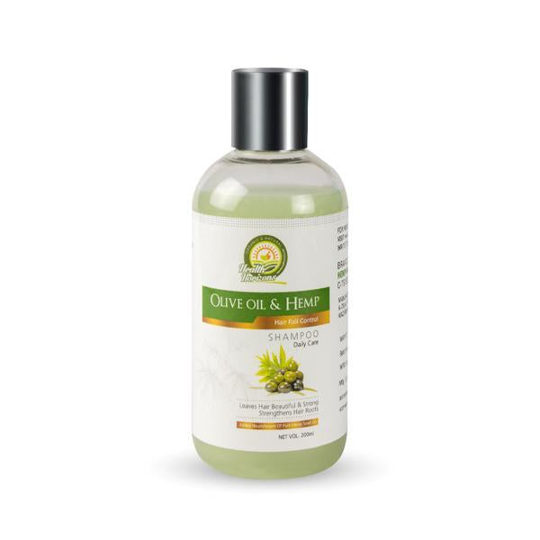 Vegan Olive Oil and Hemp Shampoo, 200ml