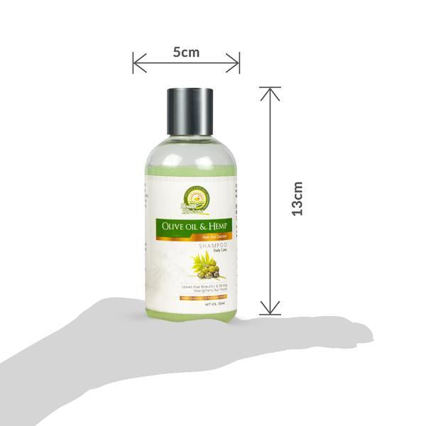 Vegan Olive Oil and Hemp Shampoo, 200ml
