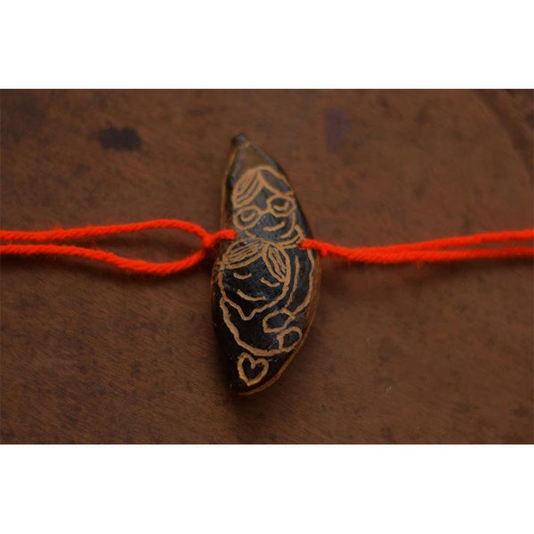 Plantable Seed Rakhi - Orange Sis & Bro (Pack of 2)