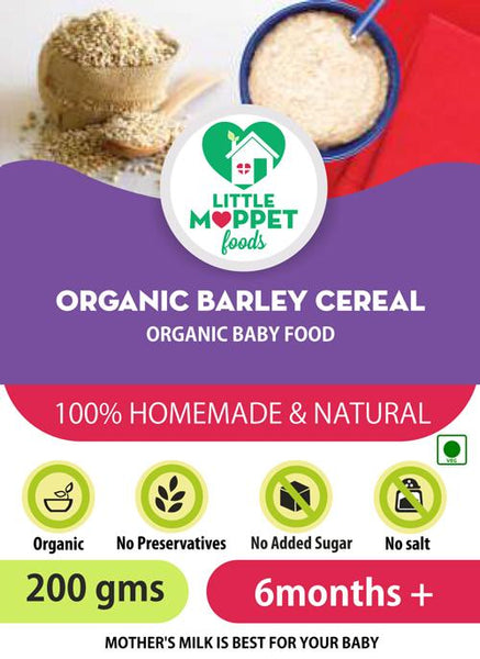 Organic Barley Cereal, 200g