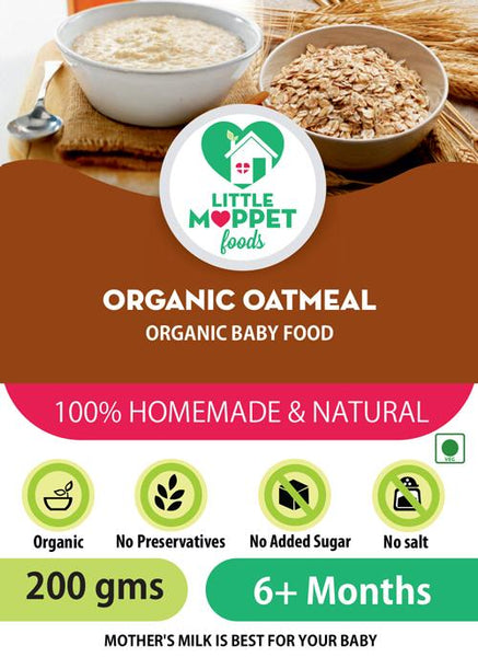 Organic Oatmeal, 200g