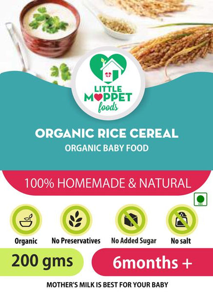 Organic Rice Cereal, 200g