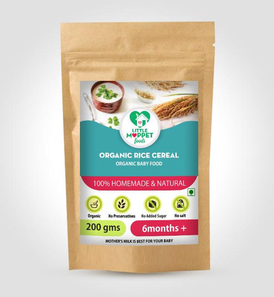 Organic Rice Cereal, 200g