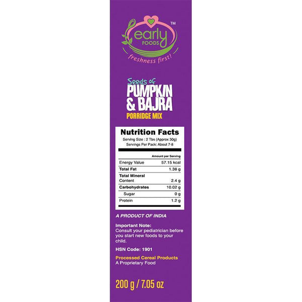 Bajra and Pumpkin Seeds Porridge Mix, 200g