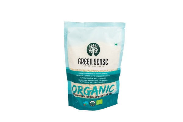 Organic Basmati White Rice, 500g