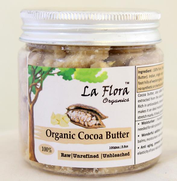 Organic Cocoa Butter - Raw , 100g