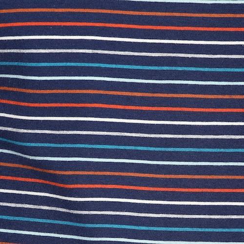 Organic Cotton Baseball Stripe Men's T-shirt