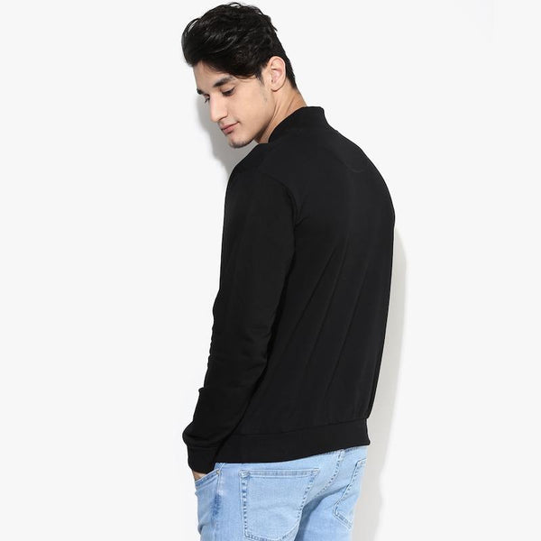 Organic Cotton Men's Bomber Sweatshirt
